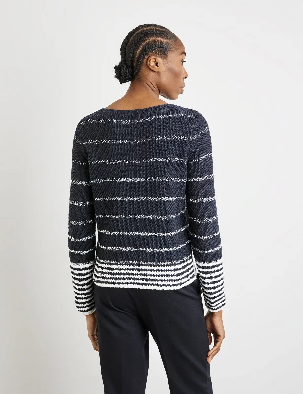 Pullover with Stripes